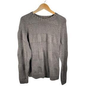 Timberland 100% Cotton Textured Knit Sweater Gray Men’s XL Vintage Relaxed Fit